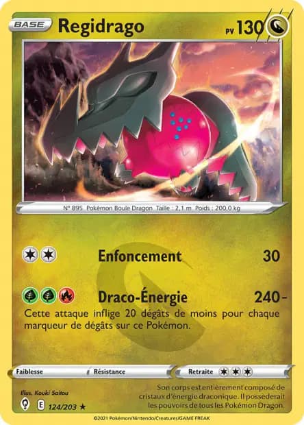 Regidrago — Évolution Céleste