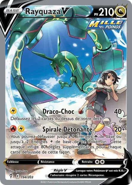 Rayquaza — Évolution Céleste
