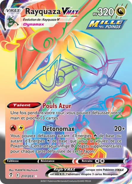 Rayquaza — Évolution Céleste