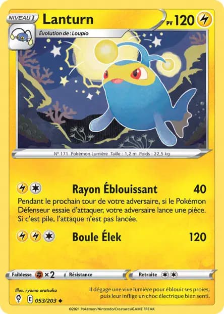Lanturn — Évolution Céleste