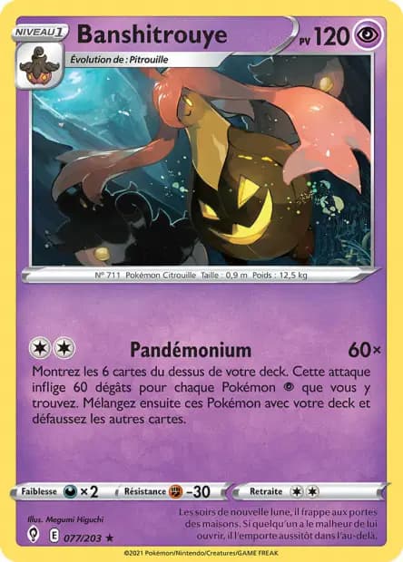Banshitrouye — Évolution Céleste