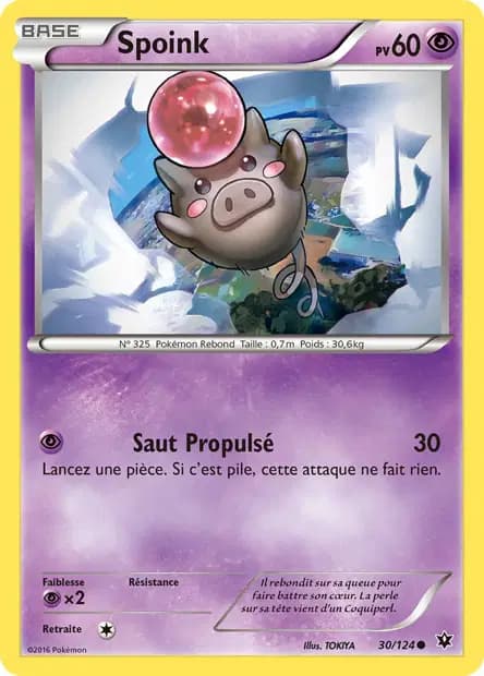 Spoink — Impact des Destins