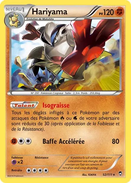 Hariyama — Poings Furieux