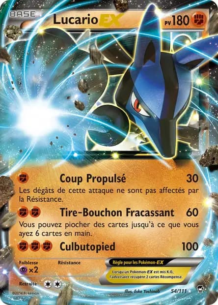 Lucario — Poings Furieux