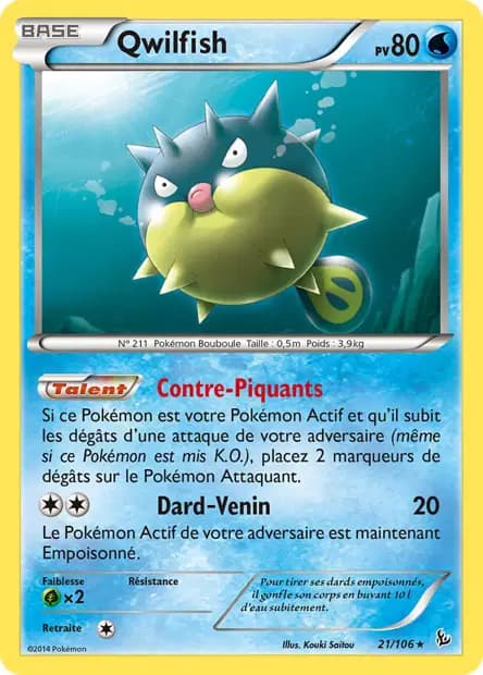 Qwilfish — Étincelles