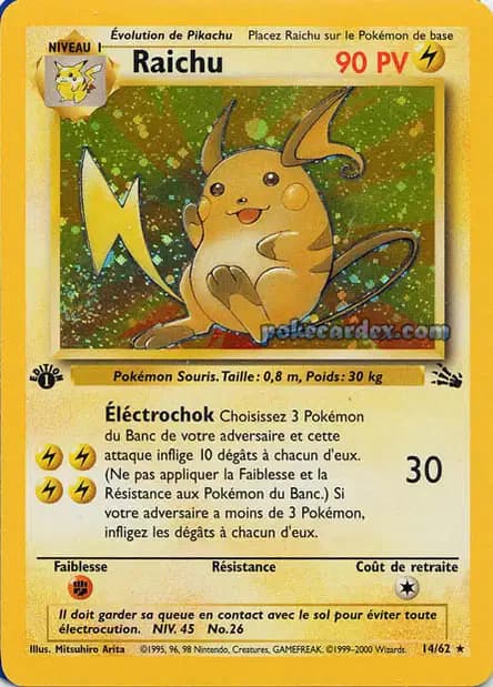 Raichu — Fossil
