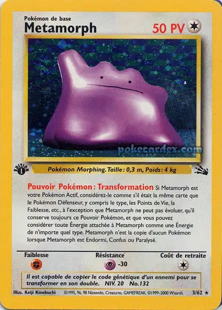 Métamorph — Fossil