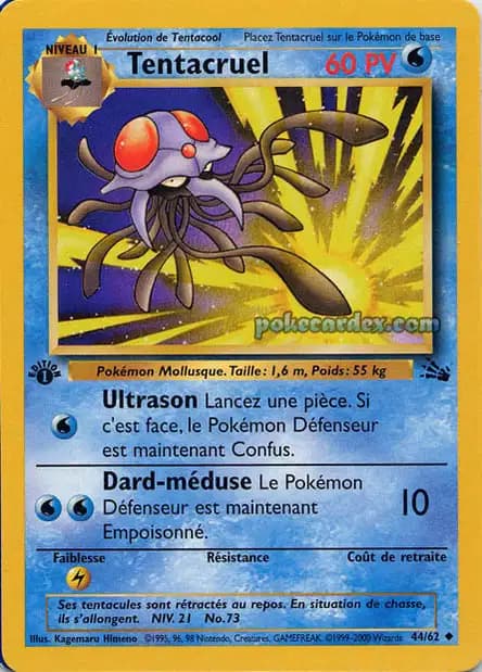 Tentacruel — Fossil