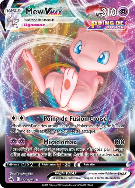Mew — Poing de Fusion