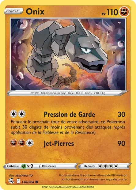 Onix — Poing de Fusion