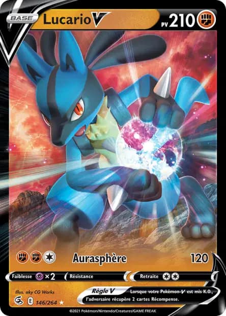 Lucario — Poing de Fusion