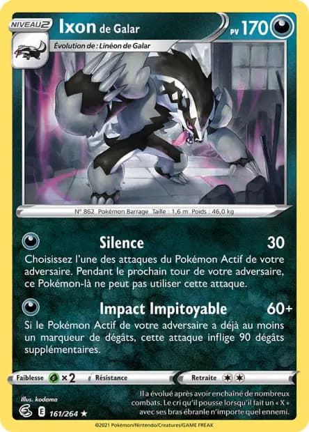 Ixon — Poing de Fusion