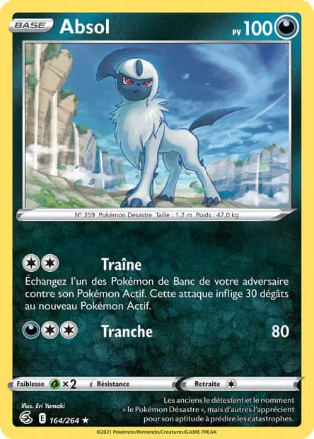 Absol — Poing de Fusion