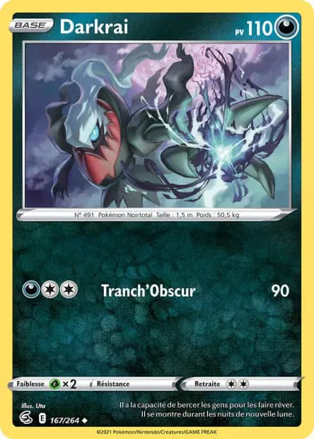 Darkrai — Poing de Fusion