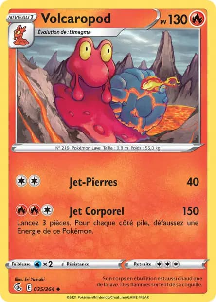 Volcaropod — Poing de Fusion