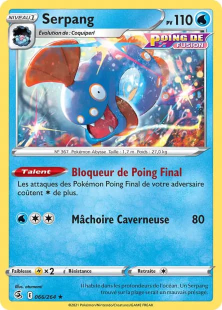 Serpang — Poing de Fusion