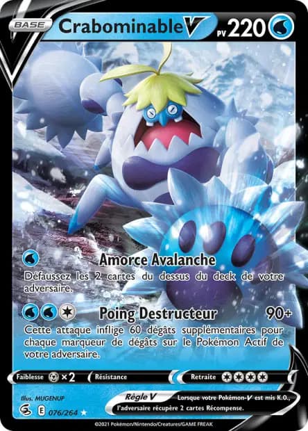 Crabominable — Poing de Fusion