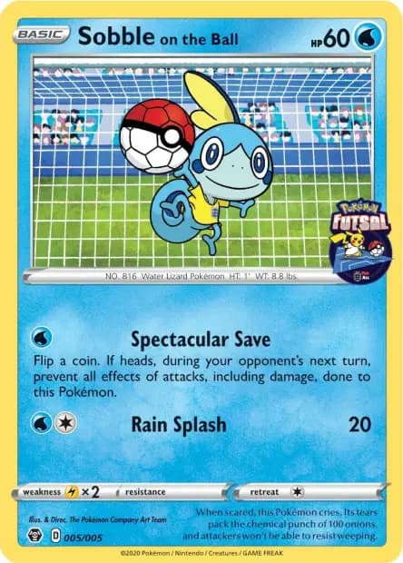 Larméléon — Pokémon Futsal Collection