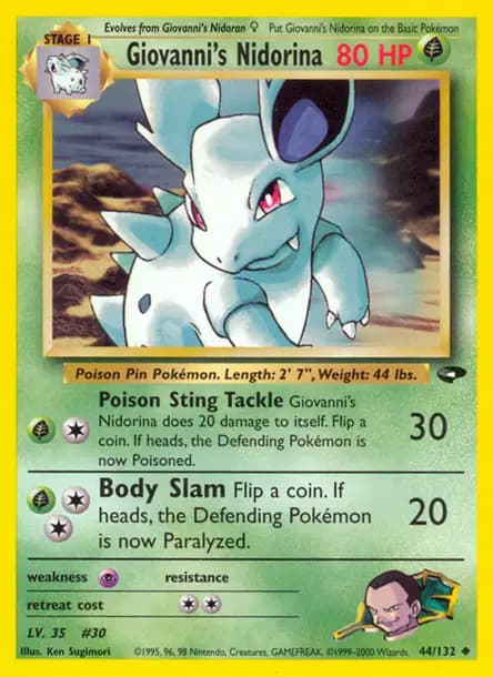 Nidorina — Gym Challenge