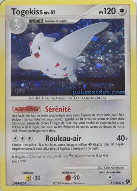 Togekiss — Diamant & Perle : Duels au Sommet