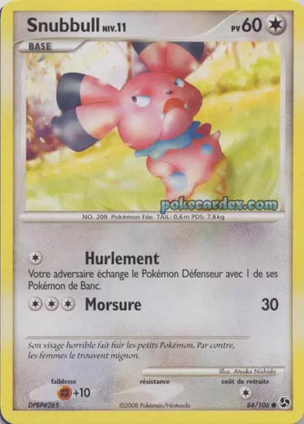 Snubbull — Diamant & Perle : Duels au Sommet