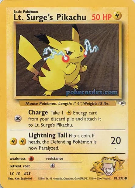Pikachu — Gym Heroes