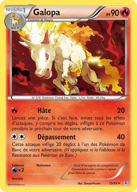 Galopa — Générations