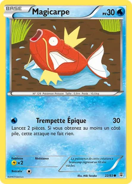 Magicarpe — Générations