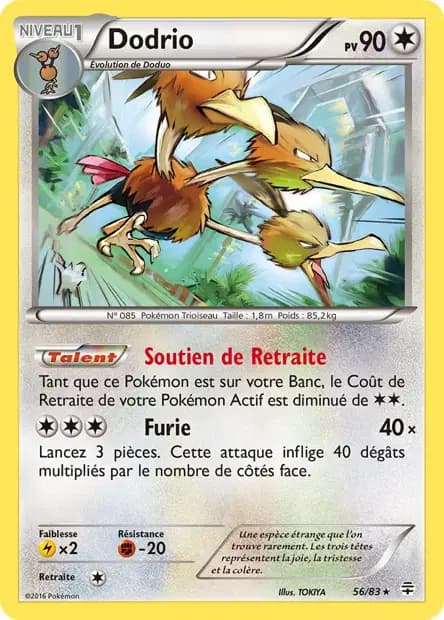 Dodrio — Générations