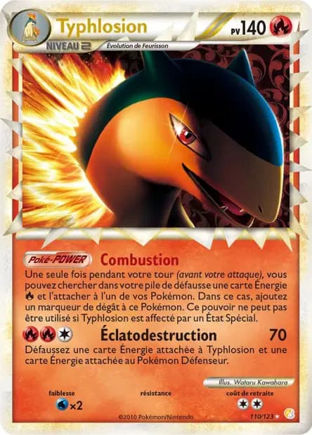 Typhlosion — HeartGold SoulSilver
