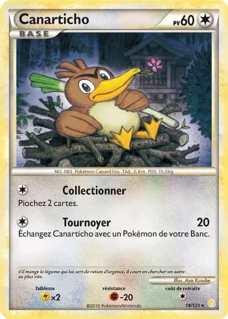 Canarticho — HeartGold SoulSilver