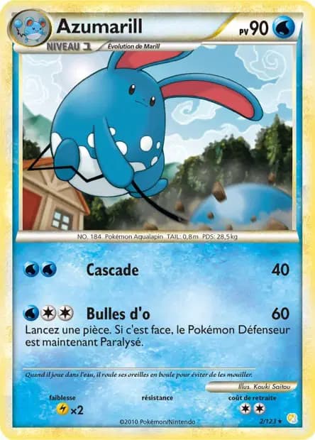 Azumarill — HeartGold SoulSilver