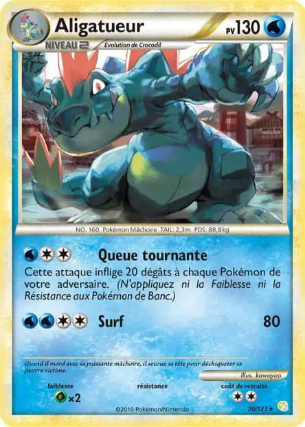 Aligatueur — HeartGold SoulSilver