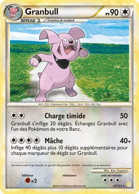Granbull — HeartGold SoulSilver