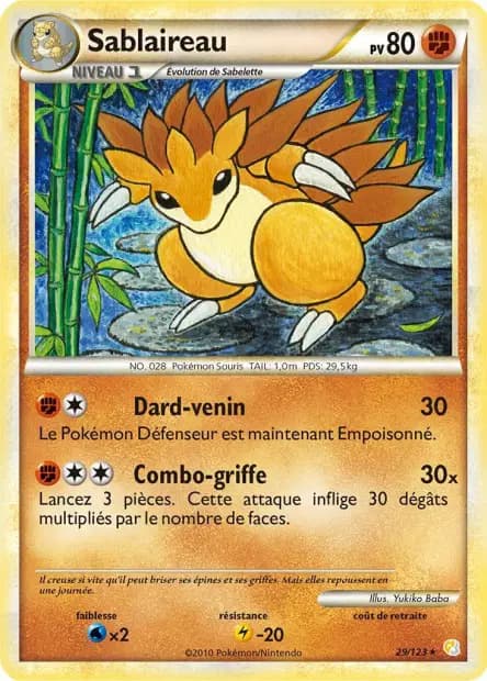 Sablaireau — HeartGold SoulSilver