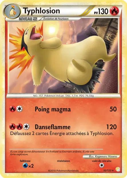 Typhlosion — HeartGold SoulSilver