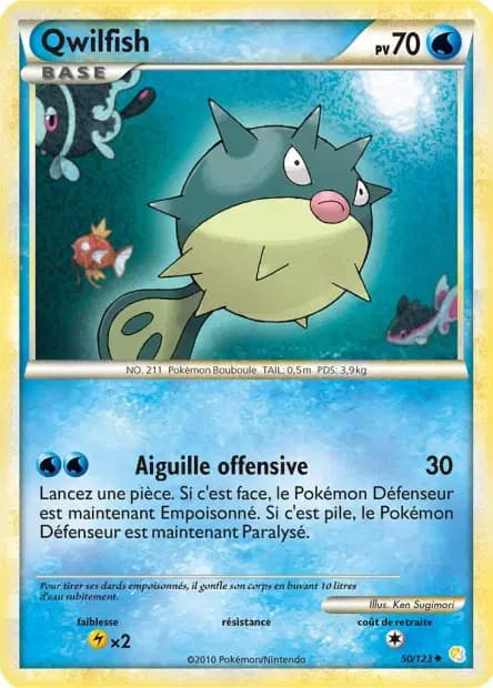 Qwilfish — HeartGold SoulSilver