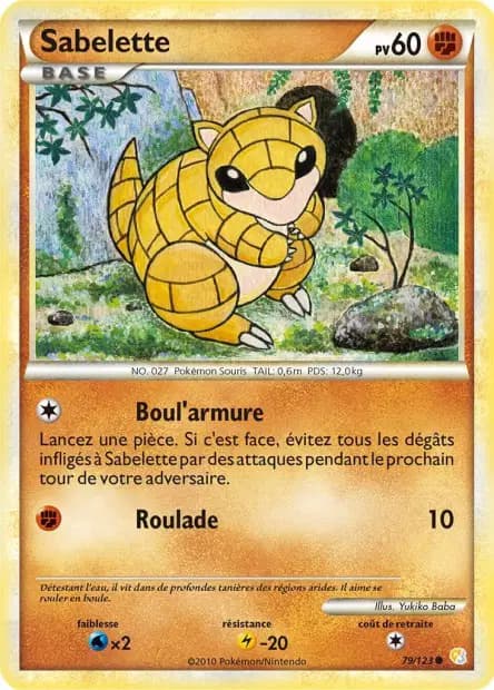 Sabelette — HeartGold SoulSilver