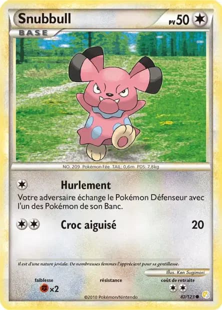 Snubbull — HeartGold SoulSilver