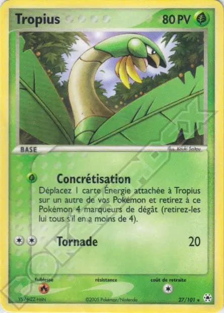 Tropius — EX : Légendes Oubliées