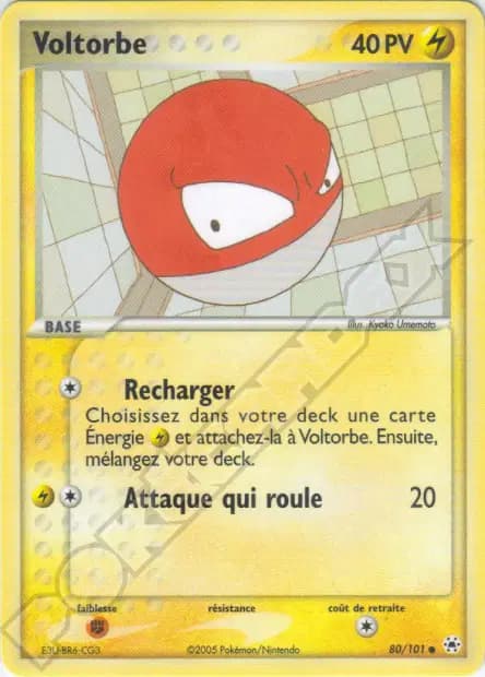 Voltorbe — EX : Légendes Oubliées