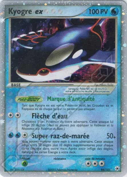 Kyogre — EX : Légendes Oubliées