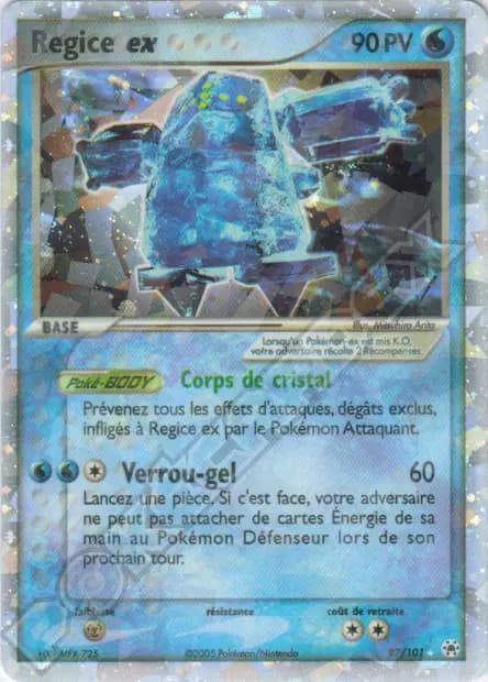 Regice — EX : Légendes Oubliées