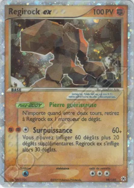 Regirock — EX : Légendes Oubliées