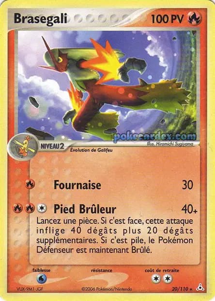 Braségali — EX : Fantômes Holon
