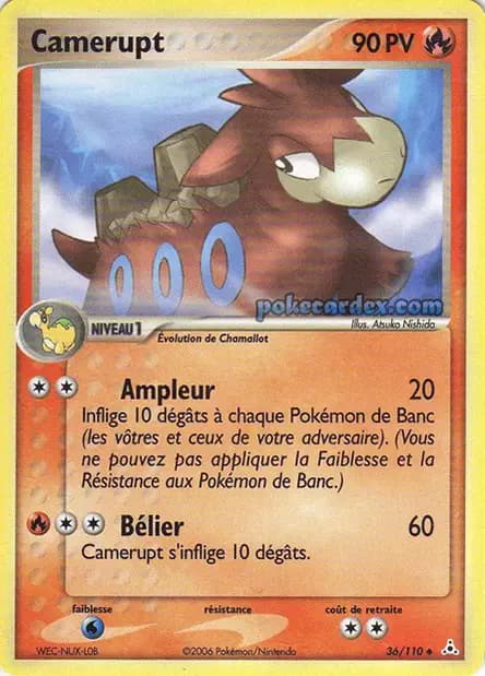 Camérupt — EX : Fantômes Holon
