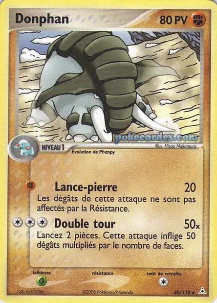 Donphan — EX : Fantômes Holon