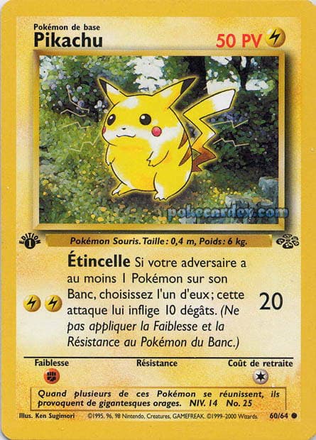 Pikachu — Jungle