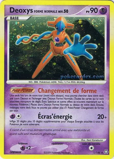 Deoxys — Diamant & Perle : Eveil des Légendes