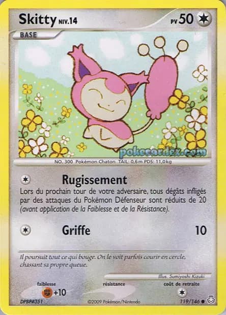 Skitty — Diamant & Perle : Eveil des Légendes